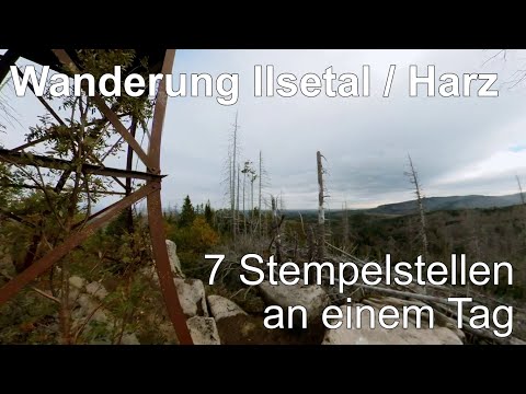 Wandern Ilsetal - Ilsenburg im Harz / 7 Stempelstellen der Harzer Wandernadel in einer Tour