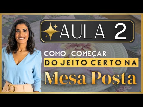 LESSON 2 - HOW TO START THE RIGHT WAY WITH TABLE SETTING + PRACTICAL LESSON ON PRINTS AND FABRICS!