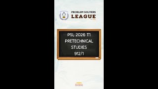 PSL Term 1 2026 Grade 9 Pre-Technical Studies Synopsis