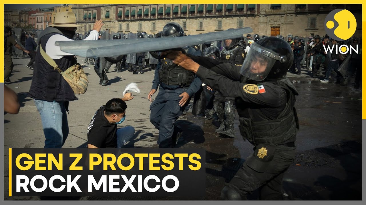 Mexico Protests: At Least 120 Injured as Protests Turn Violent | WION News