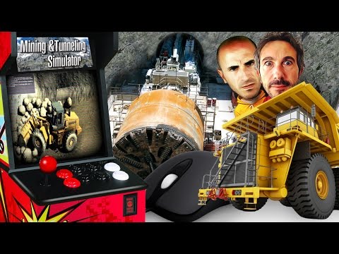 Let's Play Mining & Tunneling Simulator - Gameplay Giocato ITA - con Pierpa e Ale