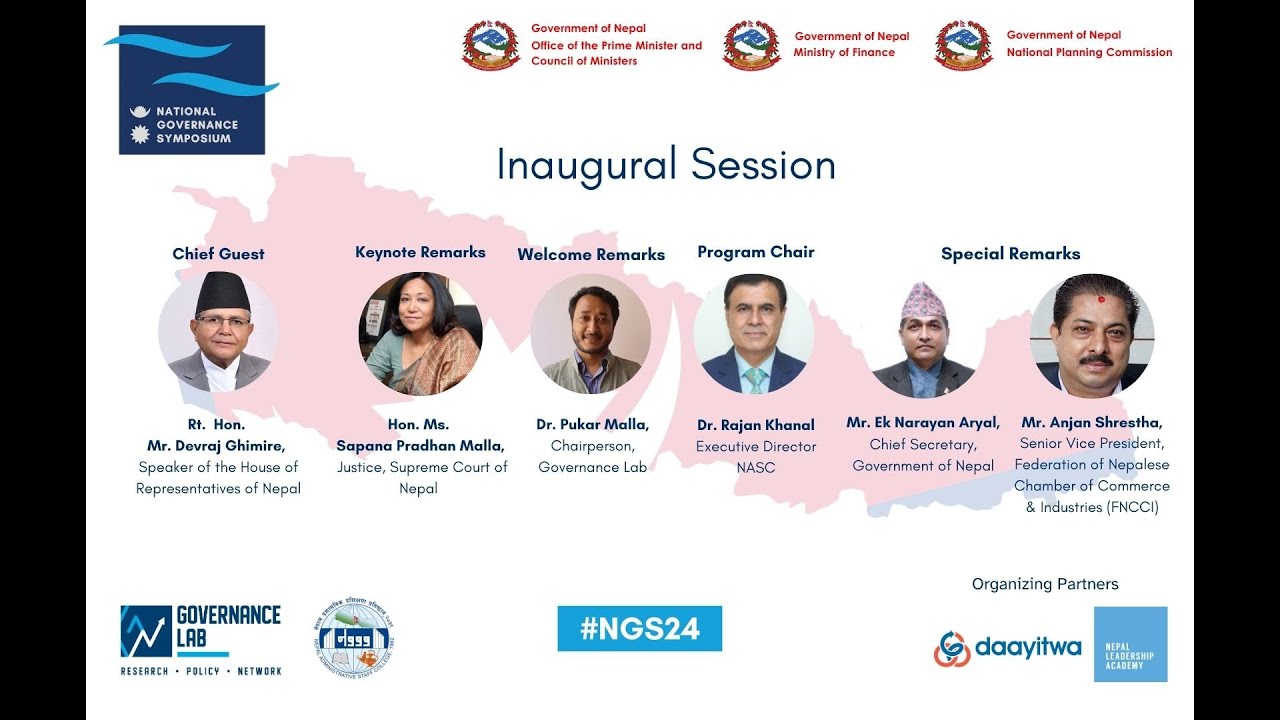 National Governance Symposium 2024| Inaugural Session