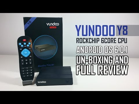 Yundoo Y8 Android TV Box REVIEW - RK3399, 4GB RAM 32GB NAND - FASTEST BOX 2017