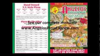 preview picture of video 'Best Pizza In Davie Florida & Great Italian Food at Angelos Pizza Express'