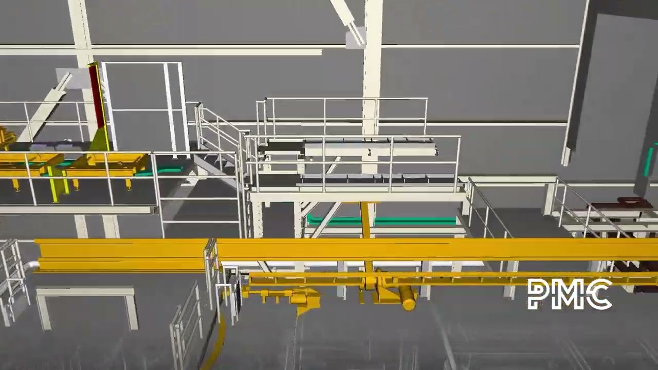 Manufacturing Plant 3D Laser Scanning and Modeling