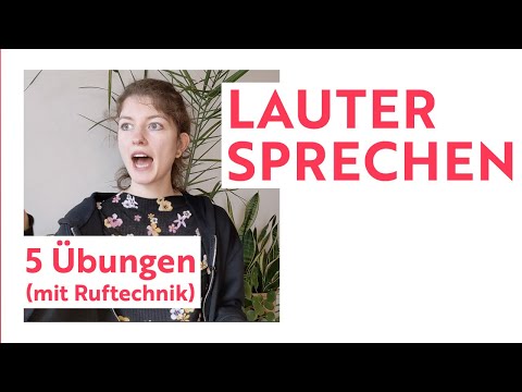 How to get a louder voice! | 5 exercises | Speak louder