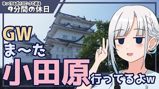 【ゆっくり＆ボイピ旅】GWの小田原・北条五代祭り＜9分間の休日＞