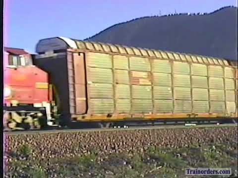 Classic Railroad Series 718 - Santa Fe at Flagstaff, Arizona August 5, 1995.