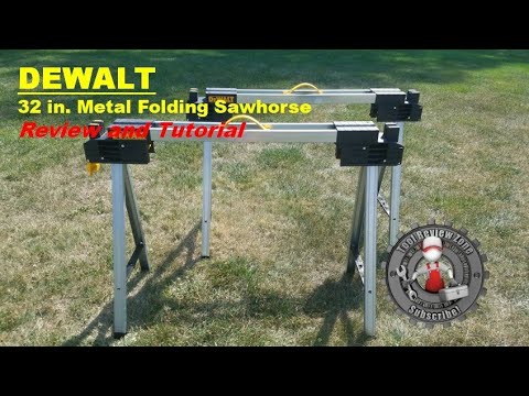 DWST1-75676 DeWALT metaliniai stovai 2 vnt video