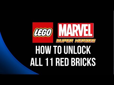 ALL 11 Deadpool Red Bricks guide - LEGO Marvel Super Heroes