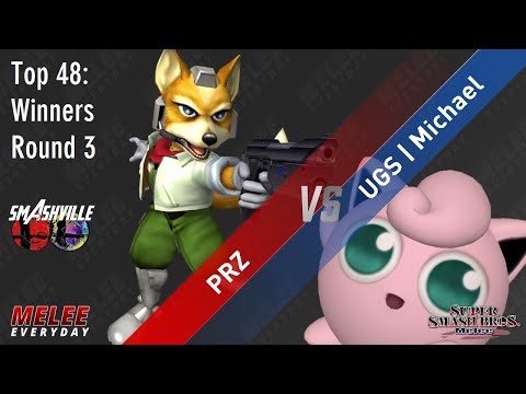 Smashville 7 - PRZ (Fox) vs. UGS | Michael (Jigglypuff) - SSBM - Top 48 - Winners R3 - Best of 5