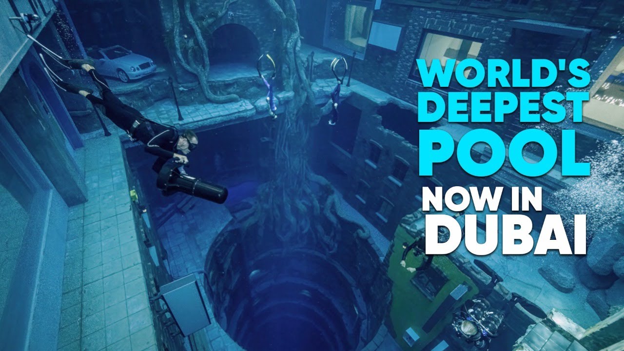 Inside the World's Deepest Pool Deep Dive Dubai | I Love My Dubai S2E21 | Curly Tales UAE thumnail