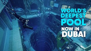 Inside the World&#39;s Deepest Pool Deep Dive Dubai | I Love My Dubai S2E21 | Curly Tales UAE