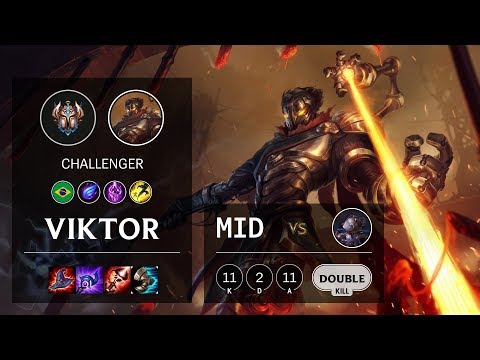 Viktor Mid vs Orianna - BR Challenger Patch 10.11