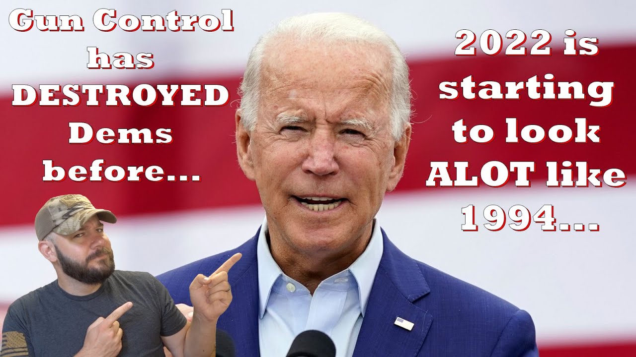 Gun Control DESTROYED dems in 1994... Media is thinking it will again in 2022...