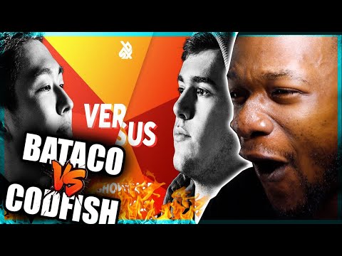BATACO vs CODFISH | Grand Beatbox SHOWCASE Battle 2018 | SEMI FINAL (REACTION)