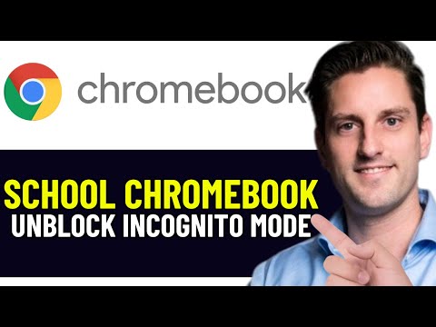 HOW TO UNBLOCK INCOGNITO MODE ON SCHOOL CHROMEBOOK 2024! (FULL GUIDE)