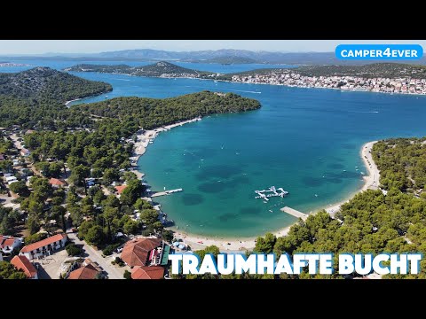 ⭐️⭐️⭐️...this place deserves more! Camping Jezera Lovisca on the island of Murter in Croatia