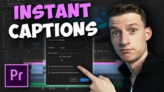 How To Create Animated Subtitles in Adobe Premiere Pro 2023 (Fast & Easy)