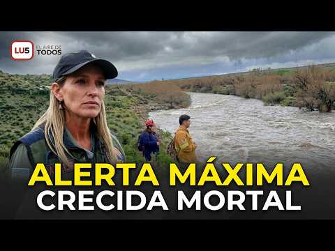 Alerta en NEUQUÉN por EL NIÑO: GENDARME MURIÓ arrastrado por la crecida de un arroyo en LAS LAJAS