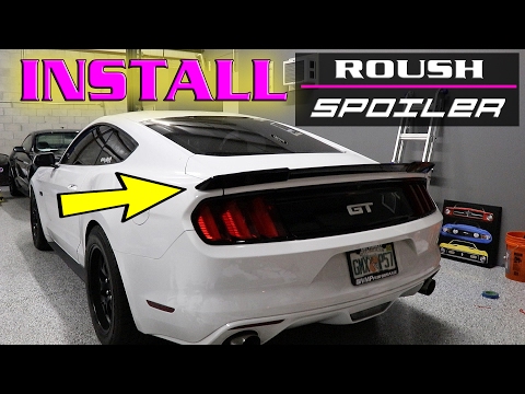 2015+ Mustang Roush Spoiler Install
