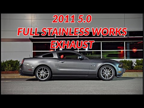 '11 Mustang GT 5.0: Full Exhaust - Stainless Works(Through SpeedTech) - Flyby & Idle