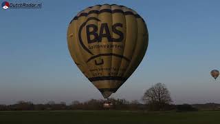 Landing 3 Hot air balloons at Wilp 22-03-2026