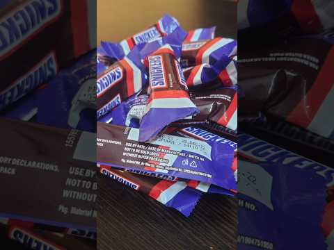 Unboxing Snickers Peanut Filled Chocolates Bars |#chocolate #sneakers #flipkart #unboxing