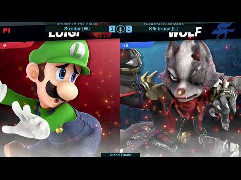 SitP 6 - SSBU Singles GF - Stroder [W] (Pichu, Luigi, Greninja) vs K9sbruce [L] (Wolf)