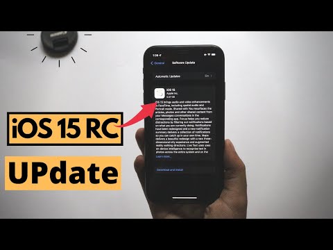 iOS 15 RC Update on iPhone XR !