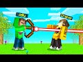 This MINECRAFT CHEAT Adds LASER ARROWS! (overpowered)