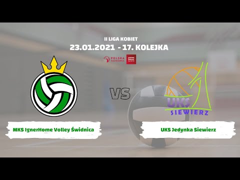 MKS IgnerHome Volley Świdnica vs. UKS Jedynka Siewierz (2. Liga Kobiet) - LIVE