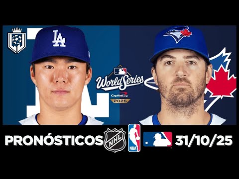 🔥 ¡PICKS GRATIS PARA HOY 31 DE OCTUBRE! ⚾ SERIE MUNDIAL 🏒 NHL 🏀 NBA🔥