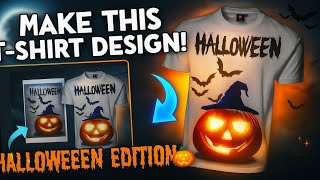 Halloween t-shirt Design !/@srilankagardendisining7342