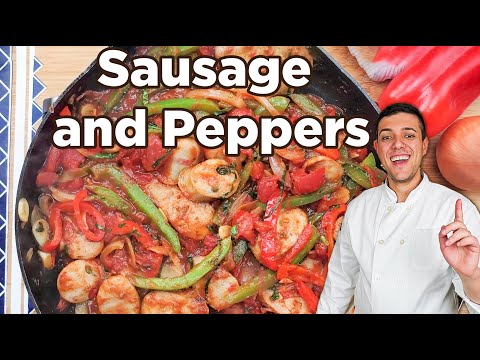 Easy Sausage and Peppers Recipe Italian Style Family...
