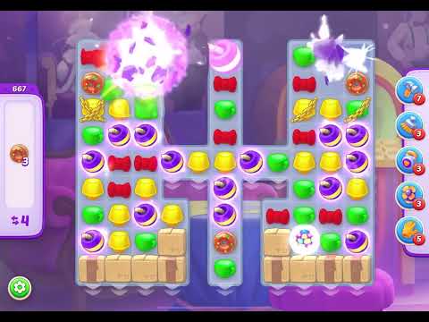 Homescapes Level 667 Hard NO BOOSTERS