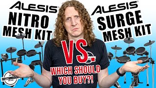 Video thumbnail for Alesis Nitro Mesh vs Alesis Surge Mesh, is it worth the upgrade? by Rhythm Room Music School