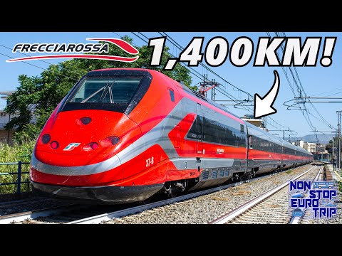 Il viaggio in treno ad alta velocità PIÙ LUNGO d'Italia in BUSINESS CLASS