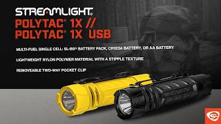 Video: Streamlight PolyTac 1X AA Ficklampa Gul