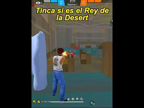 Tinca if he is the King of the Desert😲 #freefire #desert #king #shorts #humor #laughs #fyp #parati