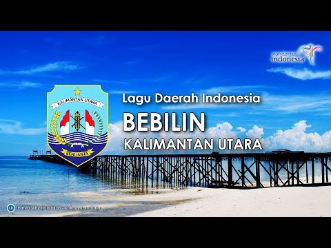 Bebilin lagu daerah kalimantan utara karaoke lirik dan terjemahan