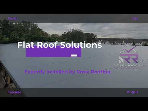 Flat Roofing Promotional Video | Dynamic View Services for Rossi Roofing