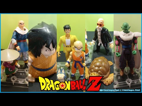 Dragon Ball Z Bandai 1990s Z-Fighters: Piccolo, Krillin, Tien, Yamcha, Chiaotzu & Roshi