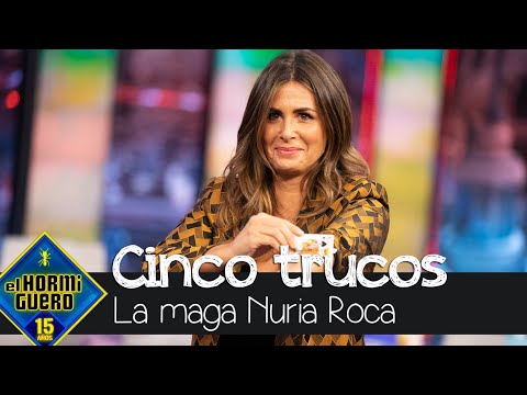 Los cinco increíbles trucos de magia de Nuria Roca para dejar a todos sin palabras - El Hormiguero
