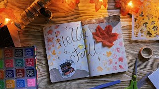 realizziamo insieme una pagina di SCRAPBOOKING autunnale 🍁