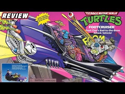 It’s an Incredible Vibe! The Beautiful Playmates Reissue Tmnt Footcrusier. Amazon exclusive. #tmnt