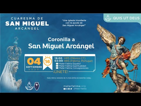 DÍA 16  Coronilla a San Miguel Arcángel - Colombia