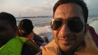 preview picture of video 'Mawa Padma River Speed Boat'