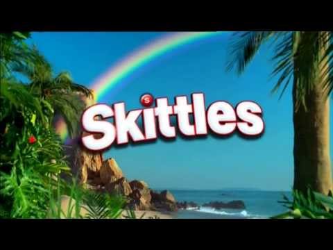 Skittles Werbung Fruchtiges Kaubonbon Skittles Try the rainbow