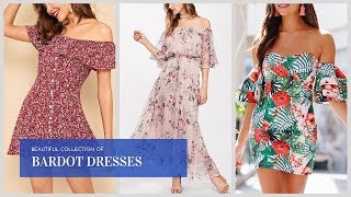 Top 50 Styles Of Floral Bardot Lace Dresses Styles For Girls